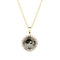 Кулон "Apžilbinošs Spīdums III (Silver Shadow)" с кристаллами Swarovski™